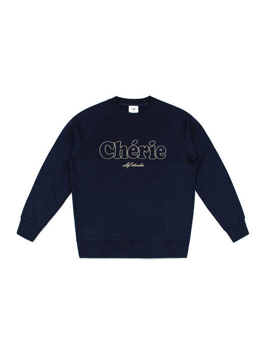 CHERIE SWEATSHIRT (NAVY)