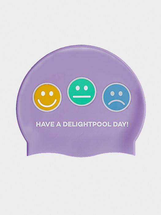 DELIGHTPOOL DAY Swim Cap - Violet