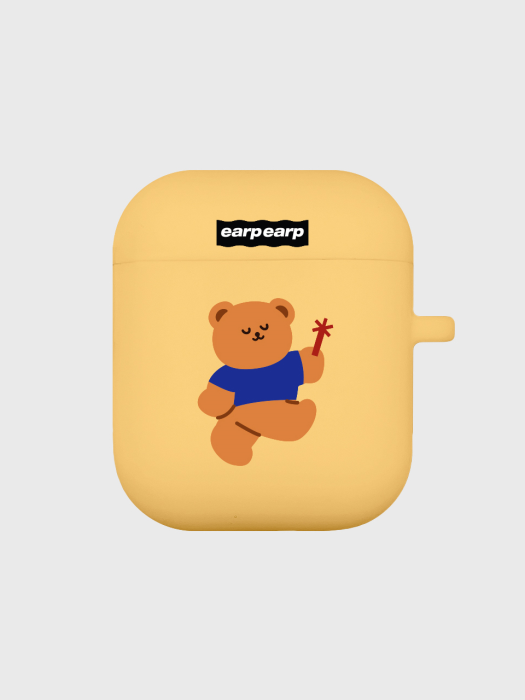 dancing bear-yellow(Air pods)
