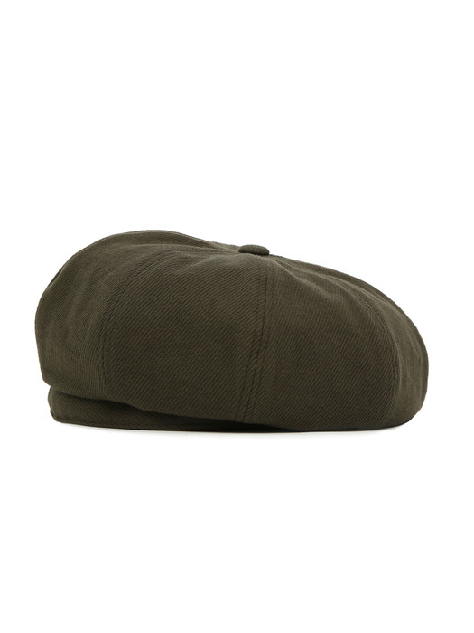 BREAD BERET / BIO H TWILL / D CHOCO