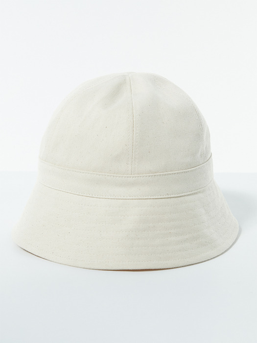 CREAM denim bucket hat(LA021)