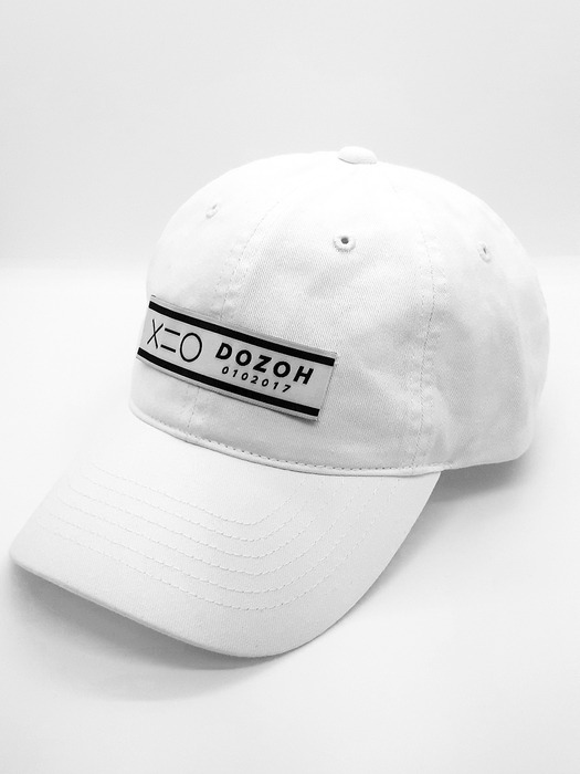 WHITE DOZOH XO BALL CAP 2