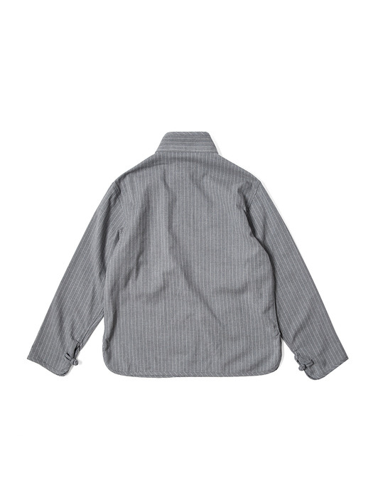 Dublin D-Deel pocket Jackets Stripe Grey 디델 포켓 자켓