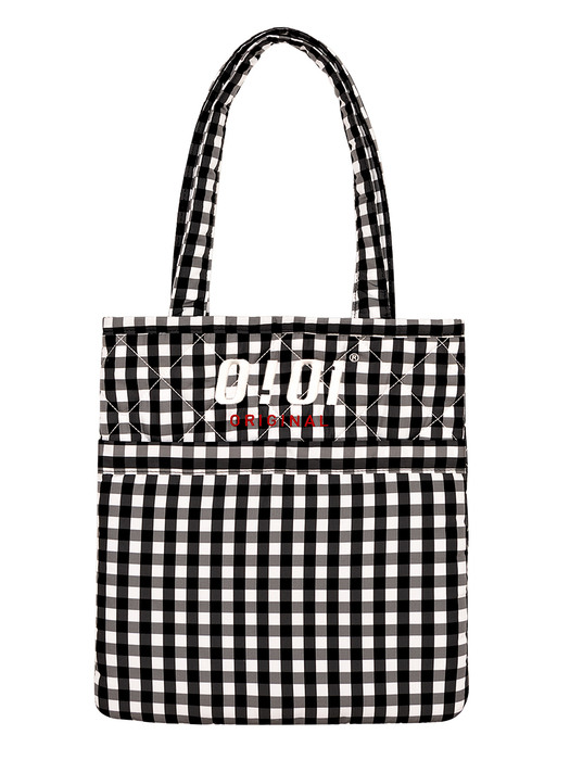 QUILTING POCKET BAG [BLACK CHECK]