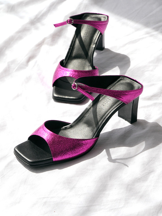 Double strap mules_CB0032_metal pink