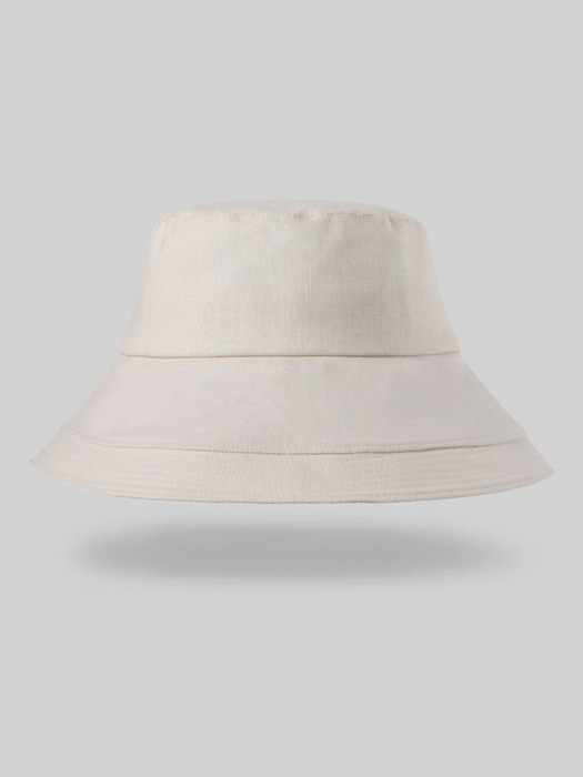 린넨 와이드 모자
