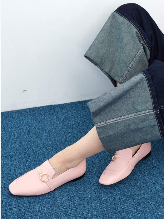 Oring Point Loafer MD1051 Pink