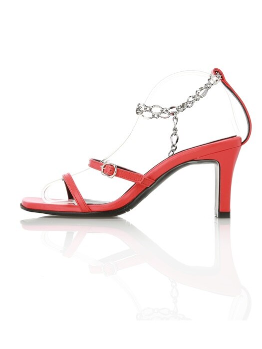 Chain Point Strap Sandals MD1060 Red