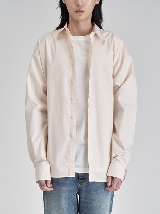 Cotton Over Shirts (Cream Beige)