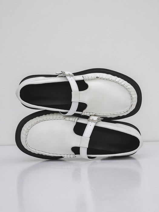 Chunky Loafer_WHITE