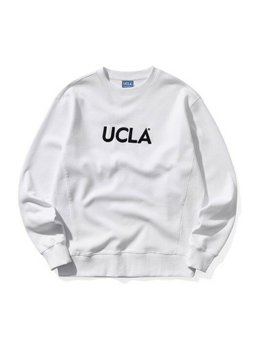 [UCLA] 시그니처 스웨트셔츠 [WHITE](UX3LT03)