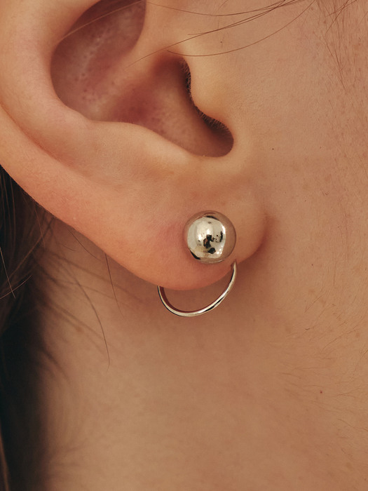Silver925_Delle (M) Earrings (3color)