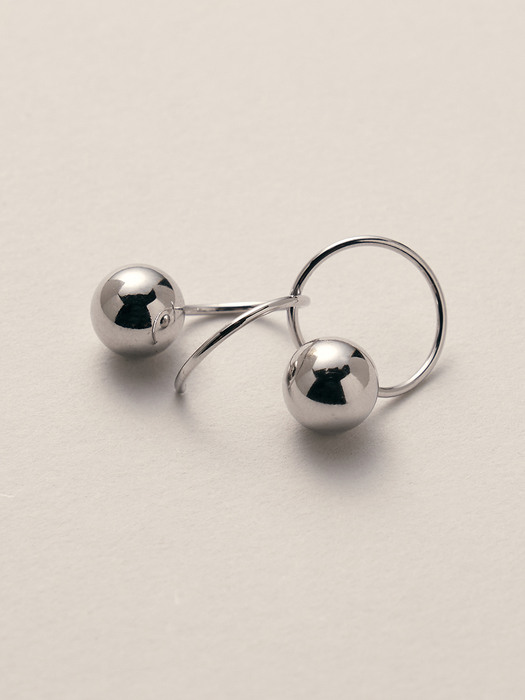 Silver925_Delle (M) Earrings (3color)
