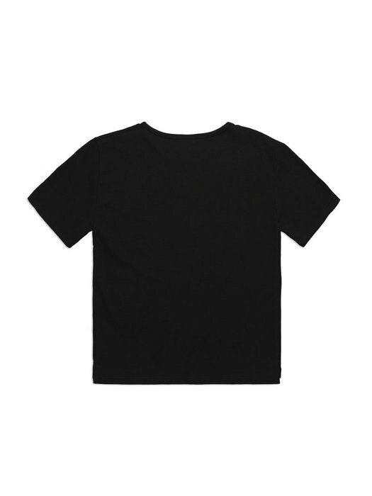 베이직 티셔츠-블랙