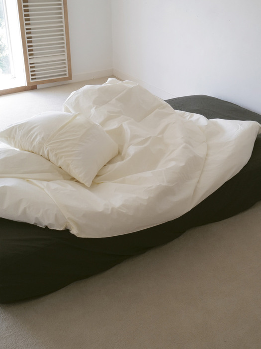 Khaki Black mattress cover