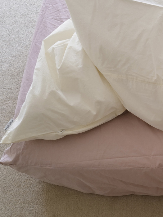 Pink Beige mattress cover