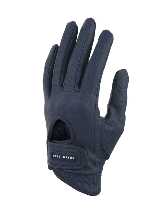 ROUND CUT-OUT GLOVE (Left hand only) - NAVY