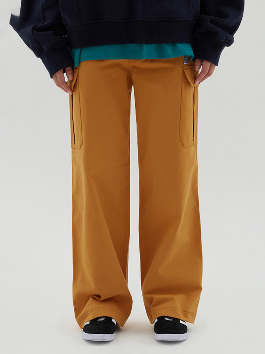 UTILITY CARGO PANTS [MUSTARD]