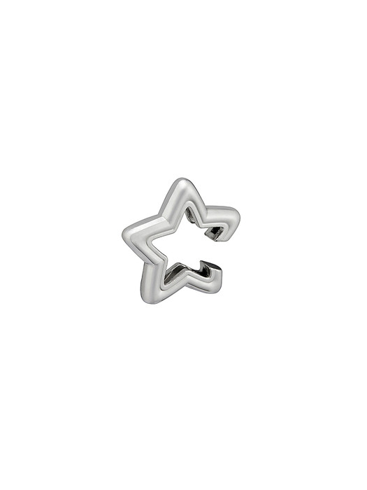 Star Ear Cuff (white)