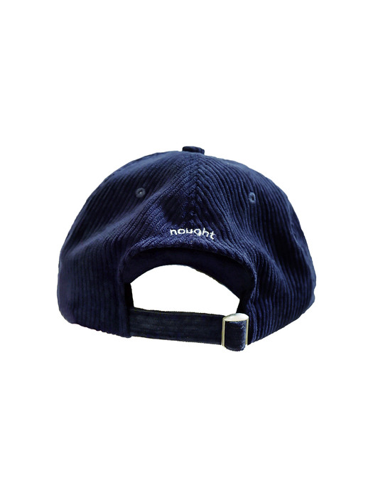 Beautiful Than Flowers Corduroy Cap / Navy