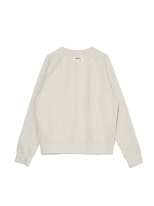 ep.7 BEURRE Decalcomanie Sweatshirt (OATMEAL)