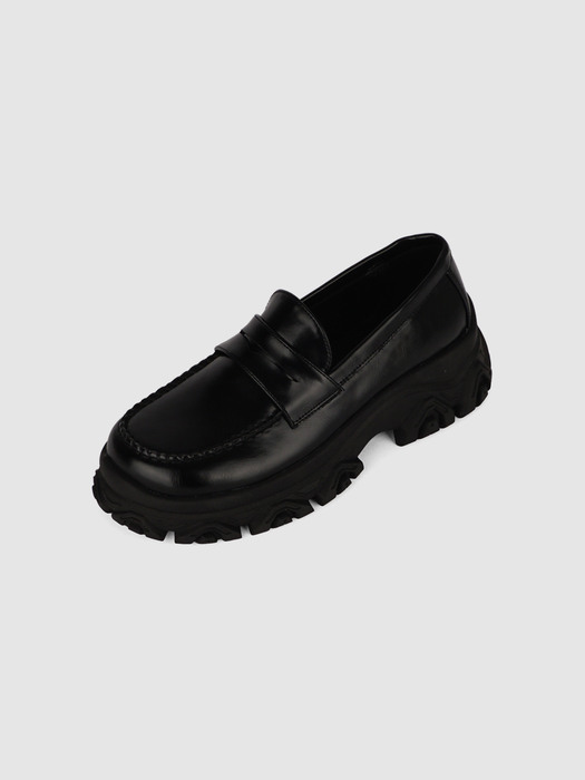 Rough penny loafer (1color)