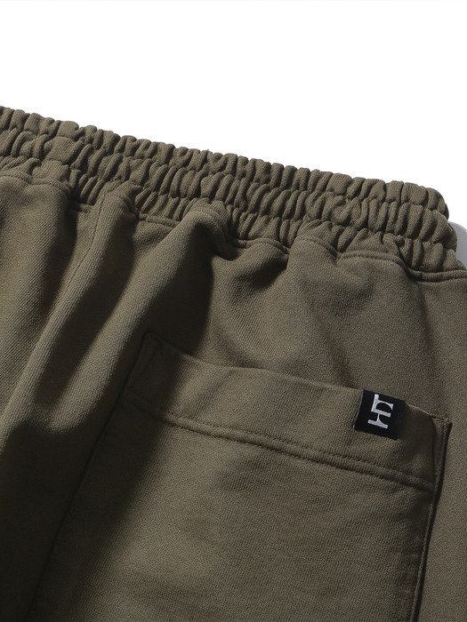 LOSSE SWEAT PANTS SAGE OLIVE