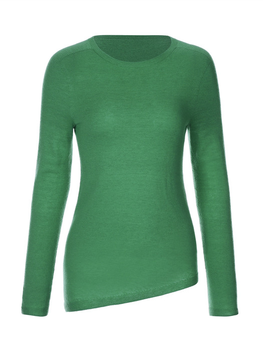 Wholegarment Long Sleeve Knit Green