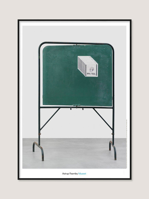 [마티아스 펄드버킨] Blackboard (액자 포함) 50 x 70 cm