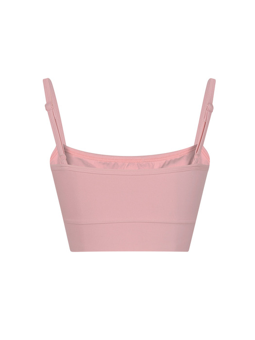 MOUVEMENT W CLASSIC LOGO BRA TOP pink