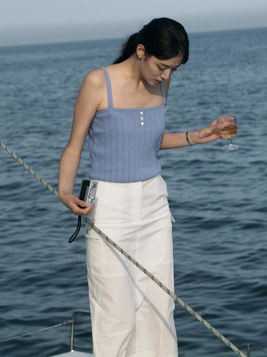 Gold Point Cargo Long Skirt_2color