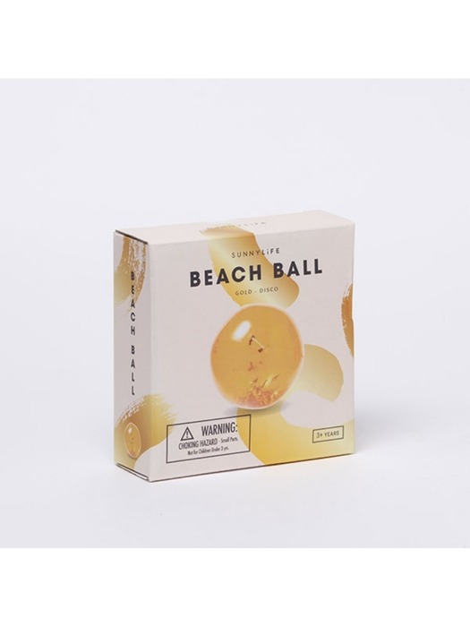 [국내공식] Inflatable Beach Ball Disco Gold_디스코 골드 비치볼_S3PIBBGO