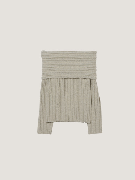 Two-way Off-shoulder Knit Sweater