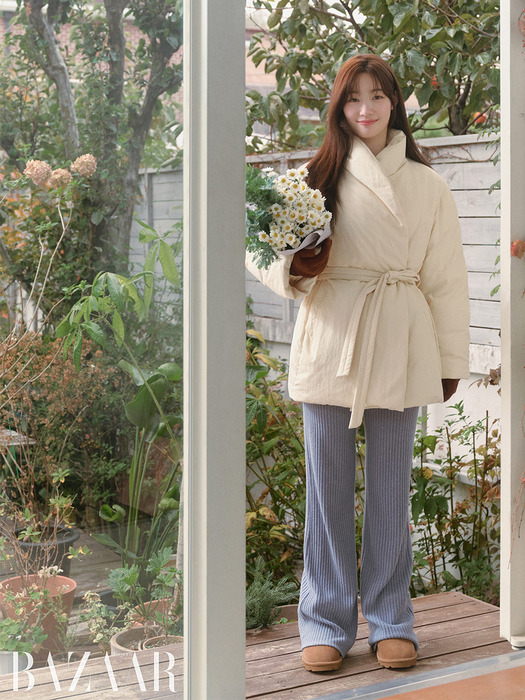 Shawl Collar Belted Down Jumper NEP4XMA06_9C