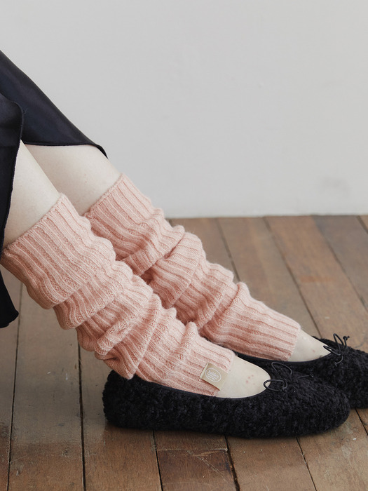 knit leg warmer (F001_pink)