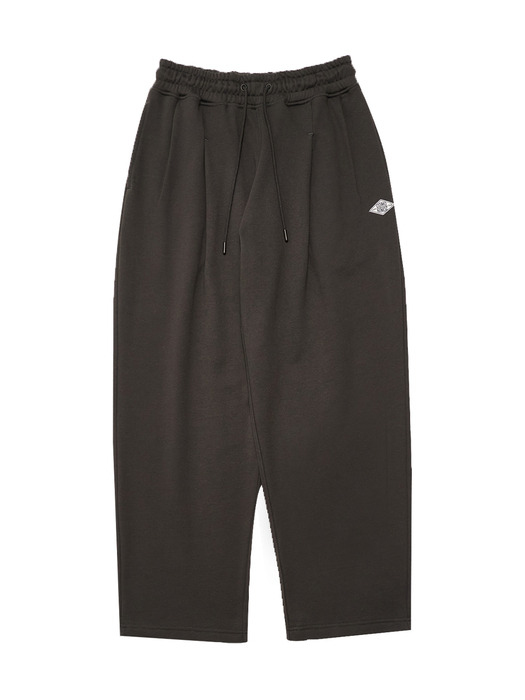 WIDE ONE TUCK SWEATPANTS [4 COLOR]
