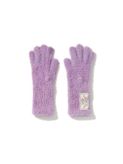 lotsyou_Puppy Fuzzy Gloves Purple