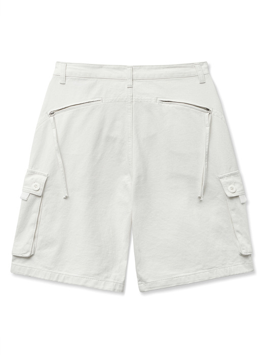 7 cargo pants (white)