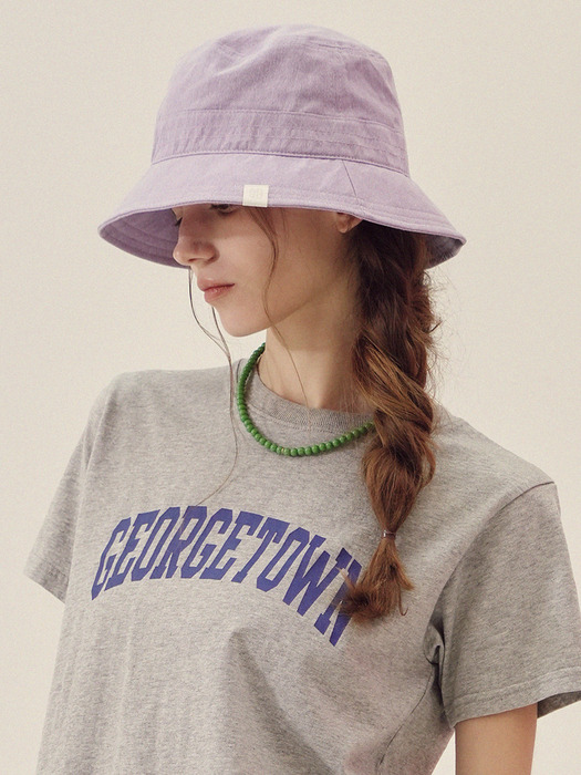 Cotton pigment bucket hat_3color