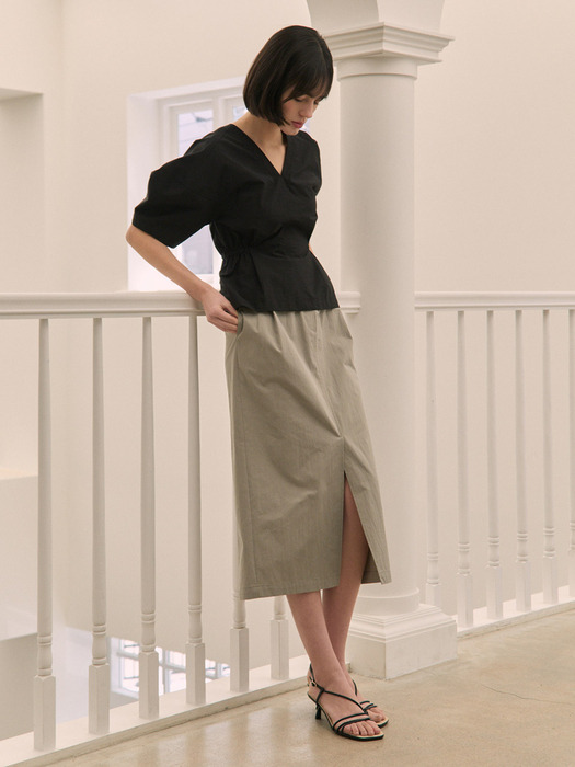 H-line Bendibg Skirt NEW4MS414