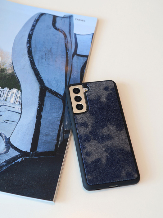 TEXTILE PHONE CASE [DEEP BLUE]