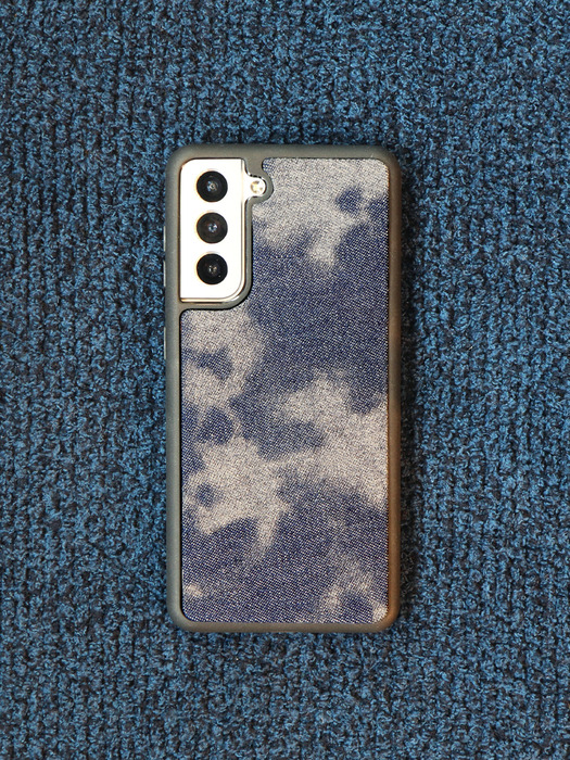 TEXTILE PHONE CASE [DEEP BLUE]