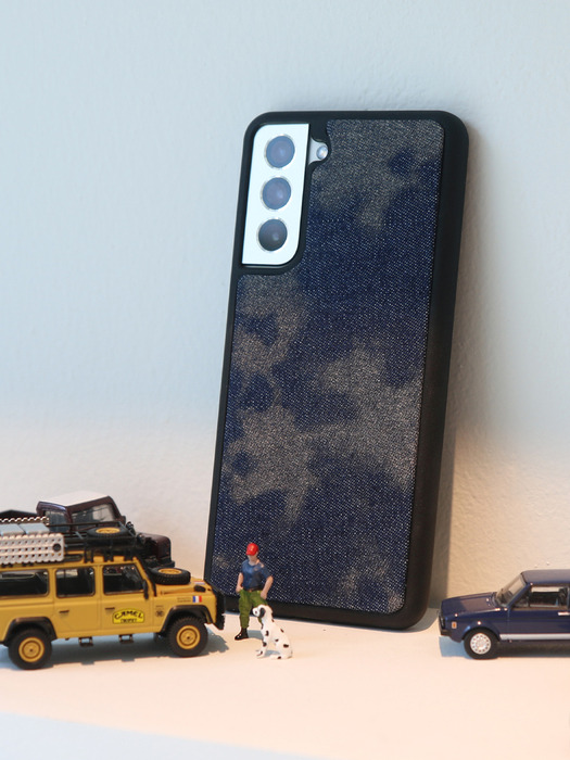 TEXTILE PHONE CASE [DEEP BLUE]