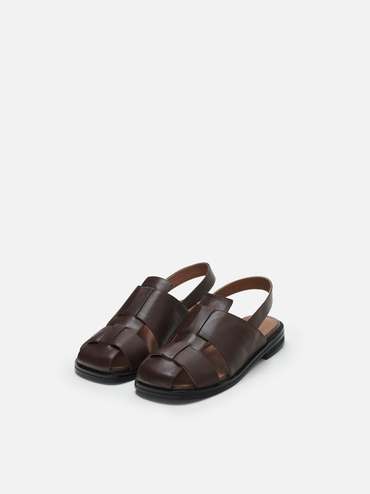 Puzzle sandals Umber