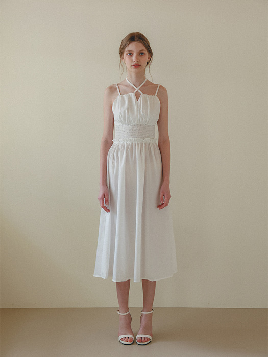HalterNeck Fairy Dress (WHITE)
