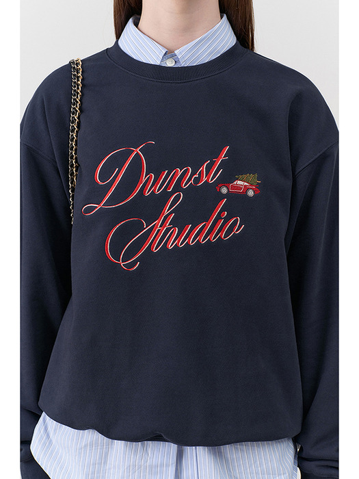 UNISEX HOLIDAY SWEATSHIRT FRENCH NAVY_UDTS4C111N2