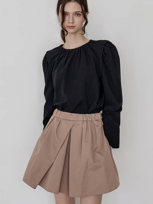 [24FW] Lautre Tulip beige skirt