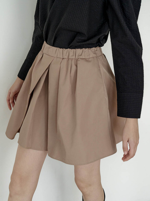 [24FW] Lautre Tulip beige skirt