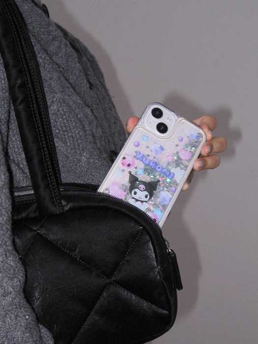 Balloon Kuromi Glitter Case_HC249NGP002O