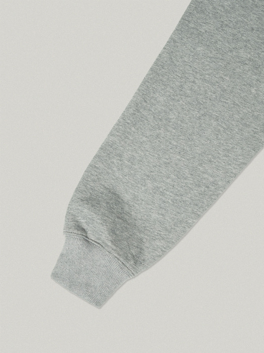 RAILWAY OVER FIT SWEAT SHIRT [GRAY]